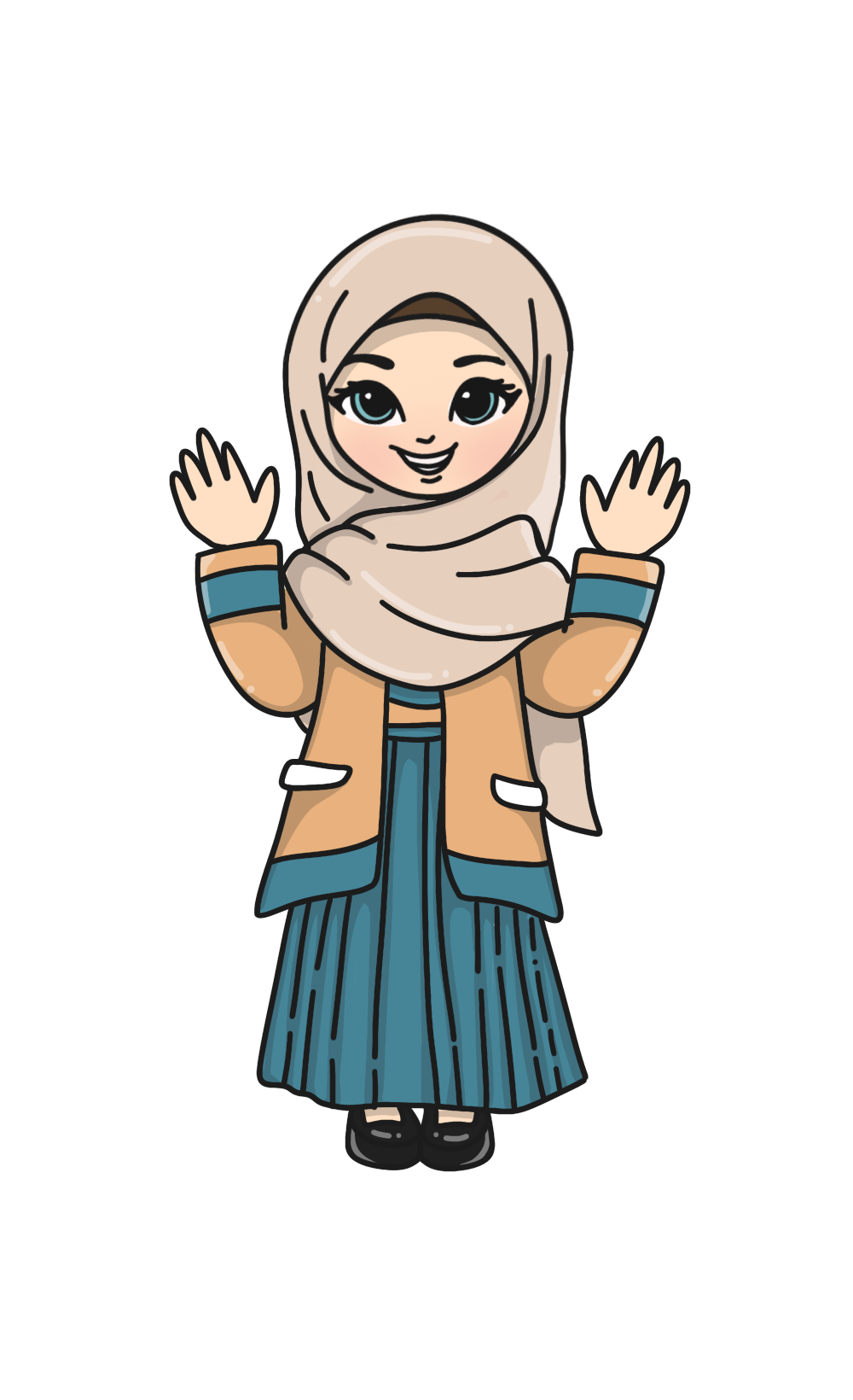Maskot Perempuan Diyah